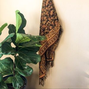 Beautiful reversible scarf from Afghanistan